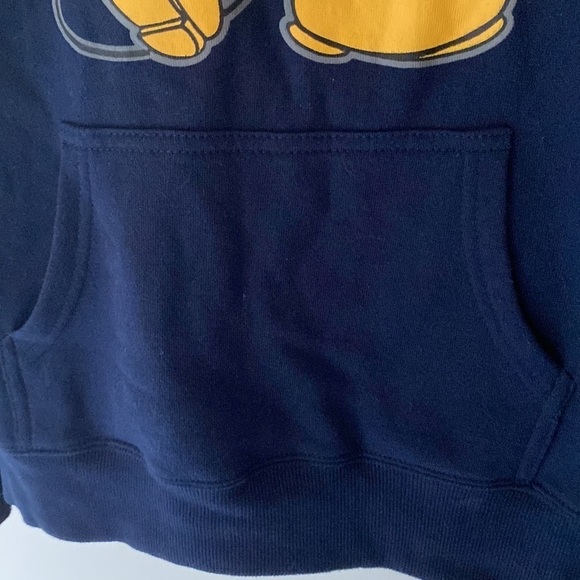 Disney Hoodie Mickey Mouse Navy Blue Womens Ladies Size Small - Picture 7 of 12